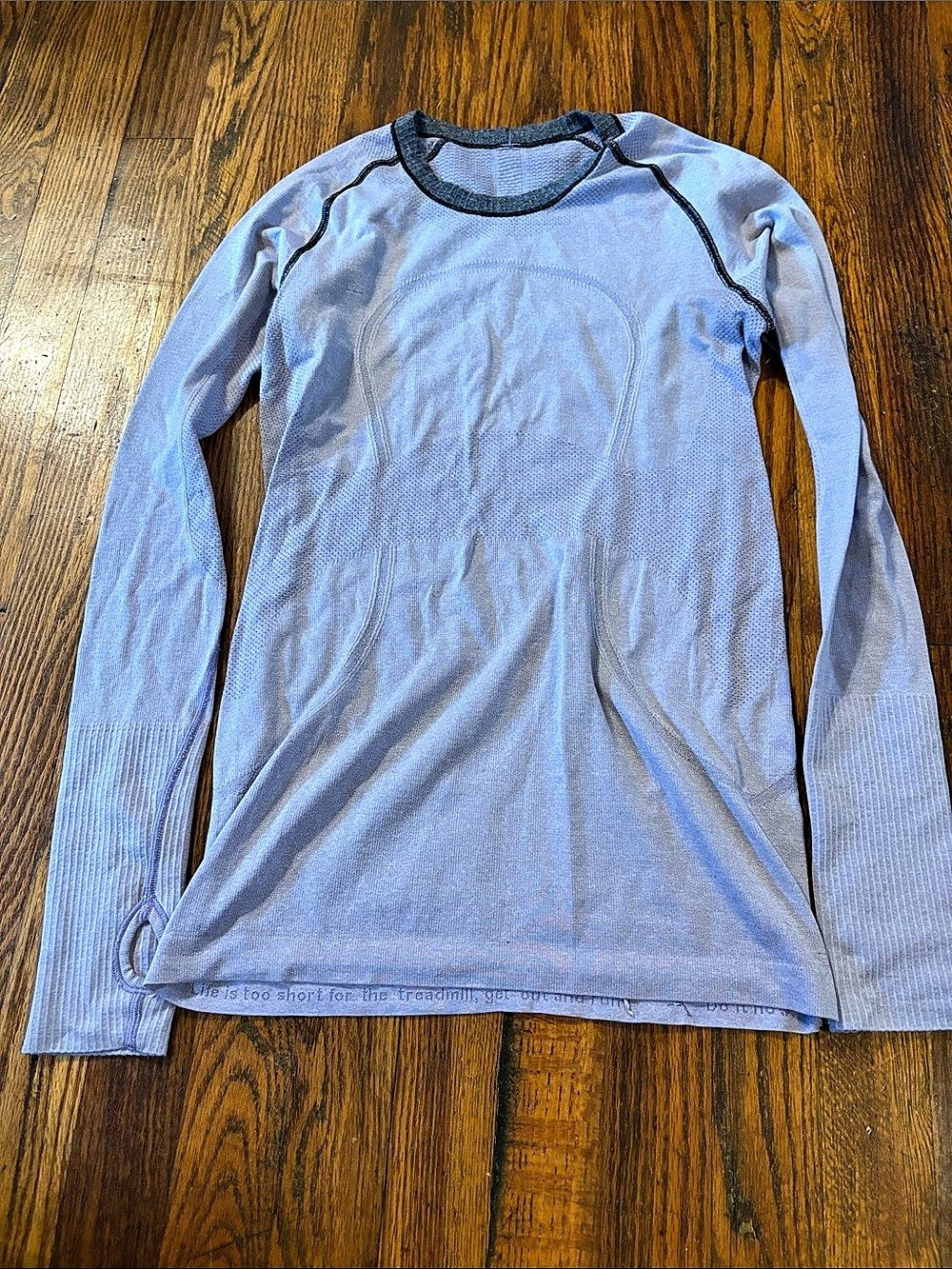 🎉lululemon Swiftly Tech Long Sleeve Crew Long Sleeve Athletic Top in Purple